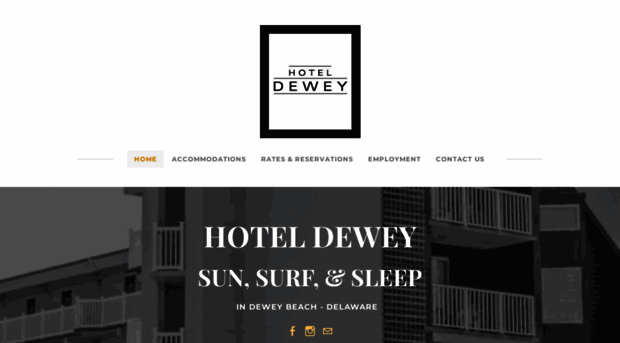 hoteldewey.com