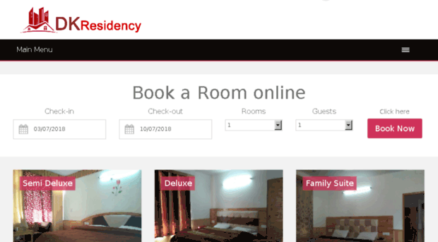 hoteldkresidency.com