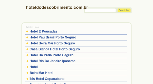 hoteldodescobrimento.com.br