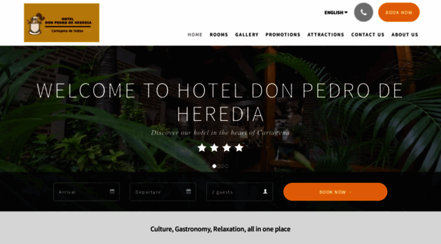 hoteldonpedrodeheredia.com