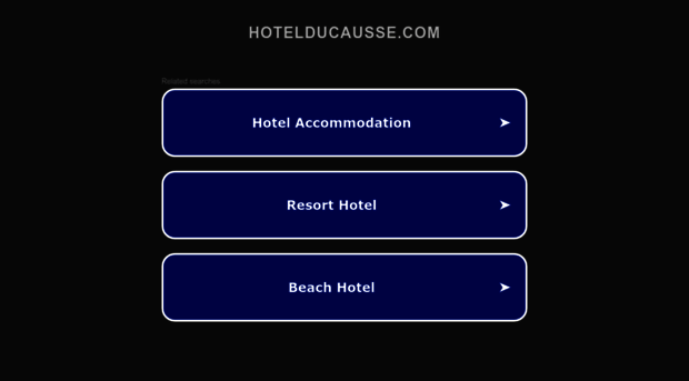 hotelducausse.com