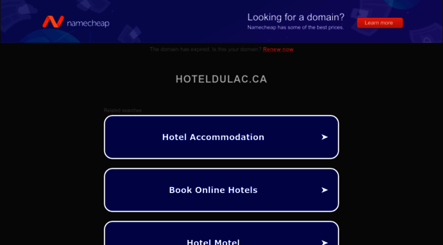 hoteldulac.ca