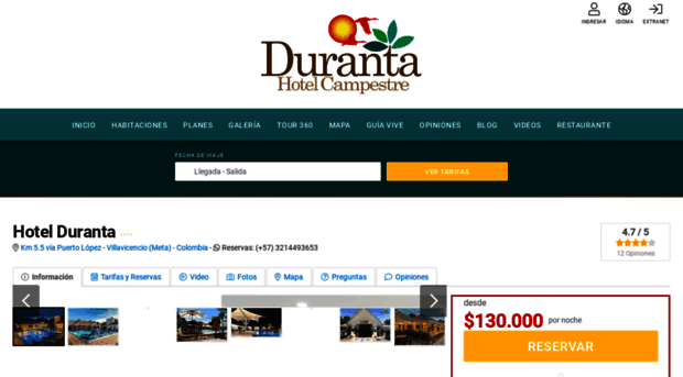hotelduranta.com