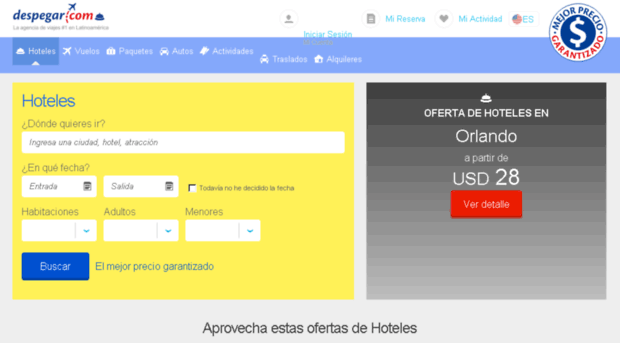 hotelesdespegar.com