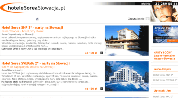 hotelesoreaslowacja.pl