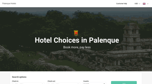 hotelespalenque.com