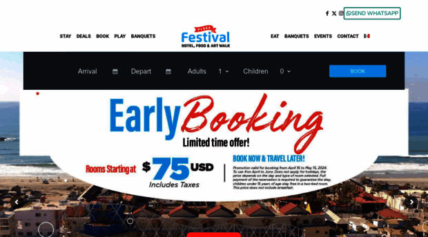 hotelfestivalplaza.com