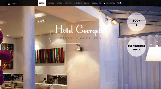 hotelgeorgette.com