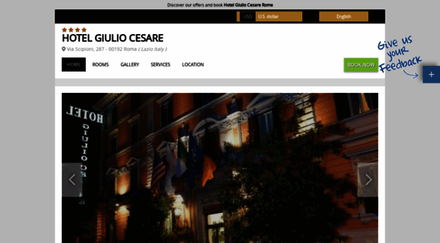 hotelgiuliocesare.hotelinroma.com