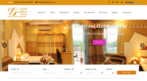 hotelgoldendeer.com