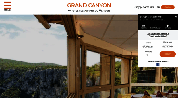 hotelgrandcanyonduverdon.com