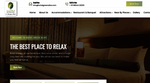 hotelgreenolive.com