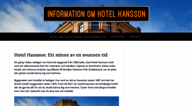 hotelhansson.se