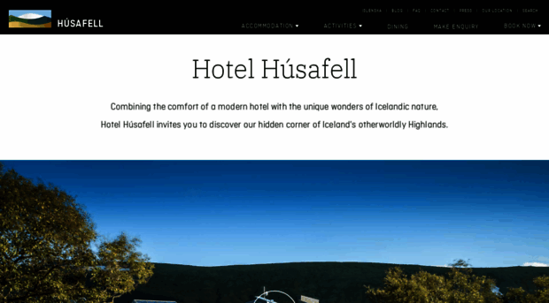 hotelhusafell.com