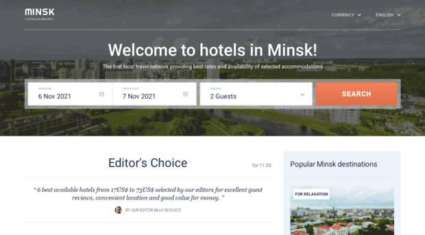 hotelinminsk.com