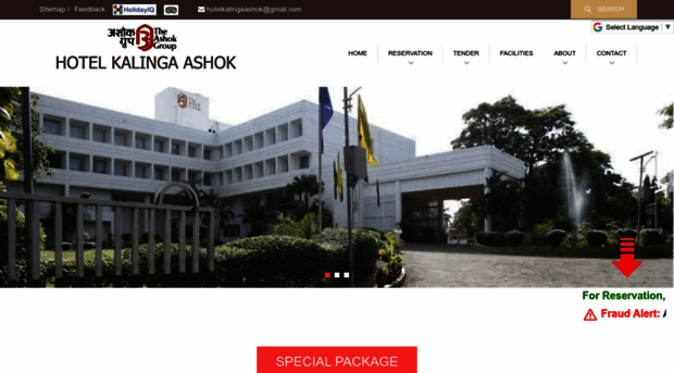 hotelkalingaashok.com