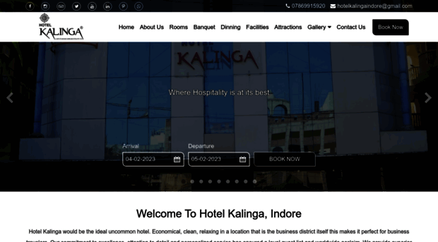 hotelkalingaindore.com