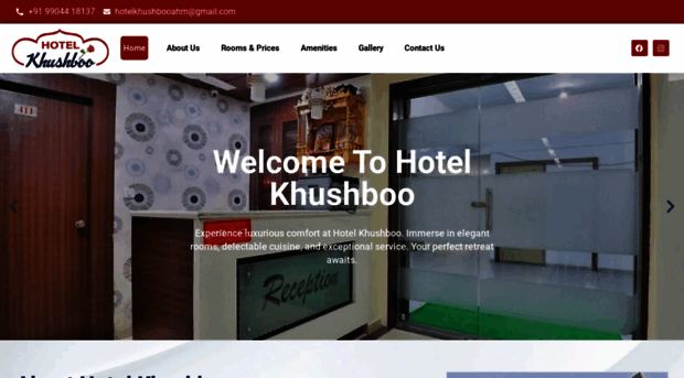 hotelkhushboo.com