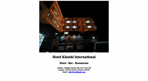 hotelkhushi.com