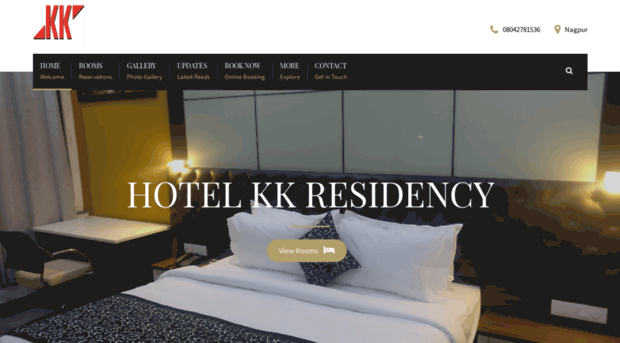 hotelkkresidencynagpur.com