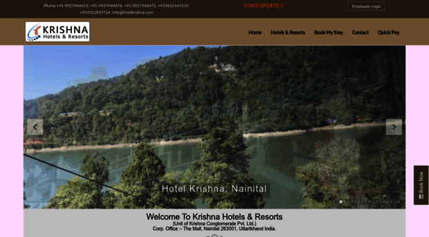 hotelkrishna.com