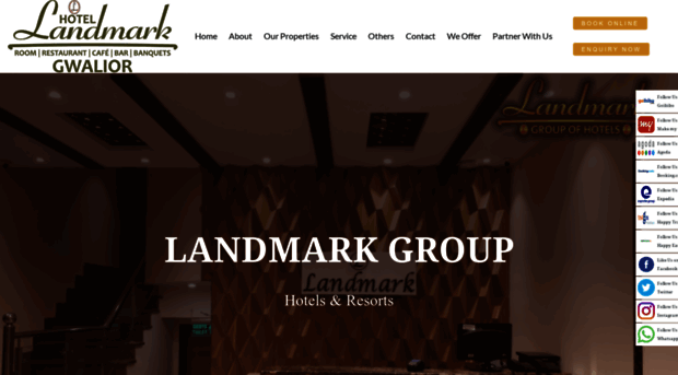 hotellandmarkgwalior.com