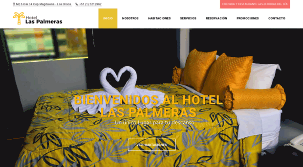 hotellaspalmeras.com.pe