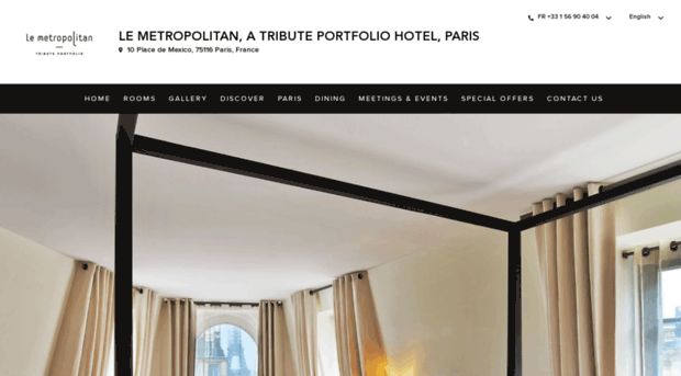 hotellemetropolitanparis.com