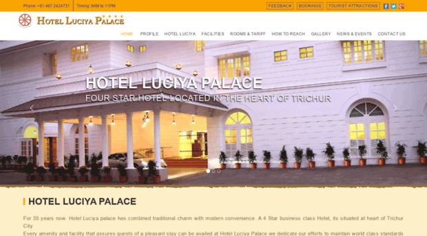 hotelluciyapalace.com