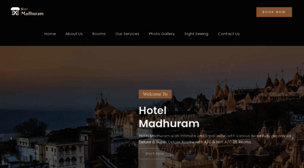 hotelmadhuram.com