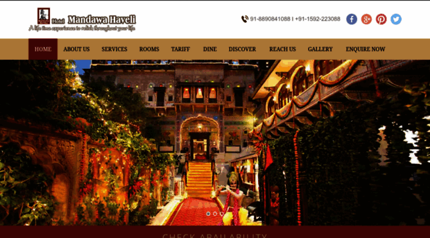 hotelmandawahaveli.com