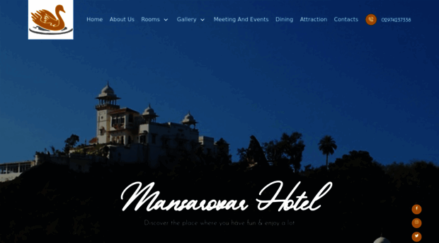 hotelmansarovarmountabu.com