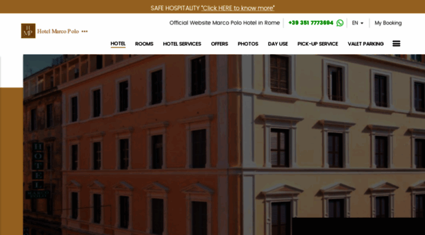 hotelmarcopoloroma.com