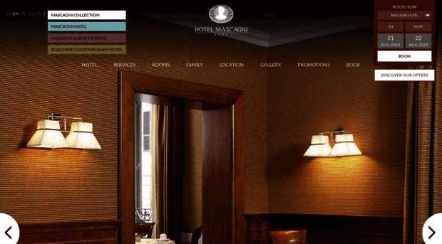 hotelmascagnirome.com