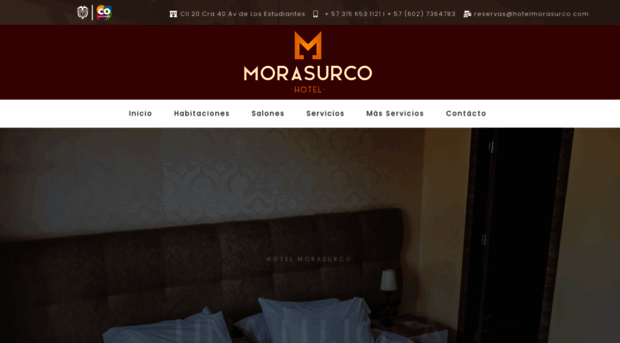 hotelmorasurco.com