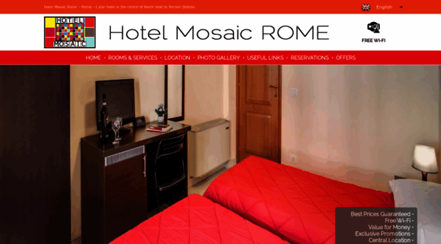 hotelmosaicrome.com