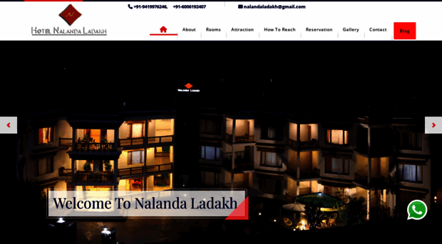 hotelnalandaladakh.com