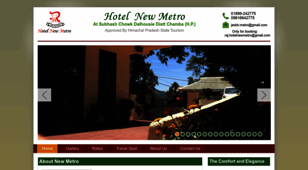 hotelnewmetro.com