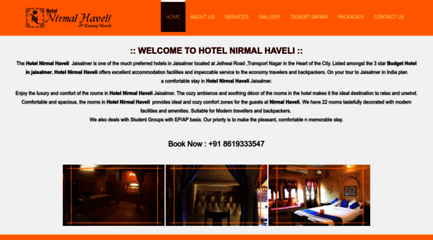 hotelnirmalhaveli.in