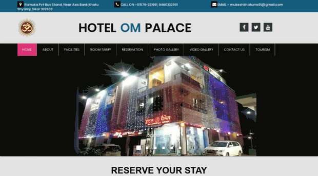 hotelompalacekhatu.com