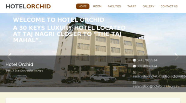 hotelorchidagra.in