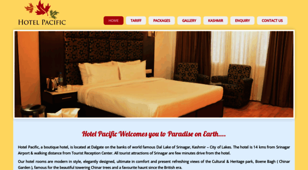 hotelpacifickashmir.com