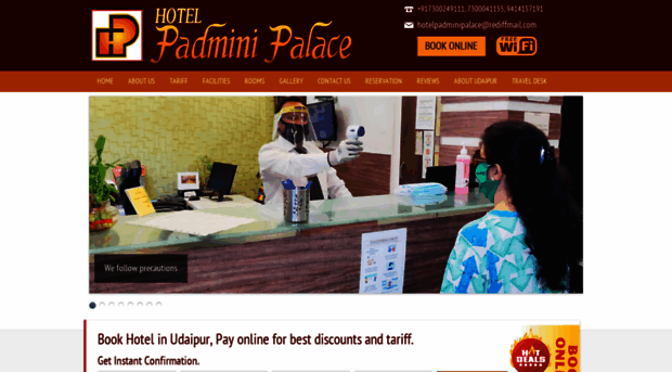 hotelpadminipalace.com