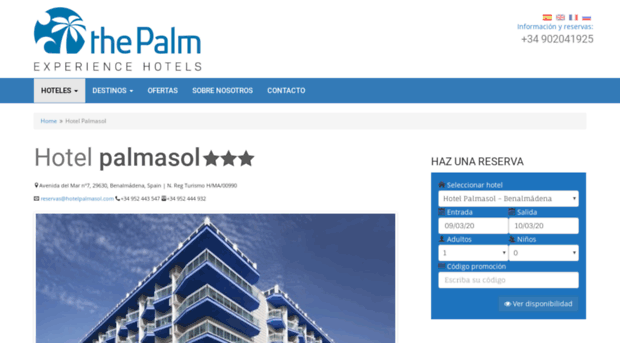 hotelpalmasol.com
