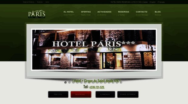 hotelparisencamp.com