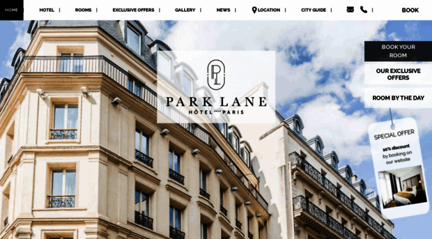 hotelparklaneparis.com