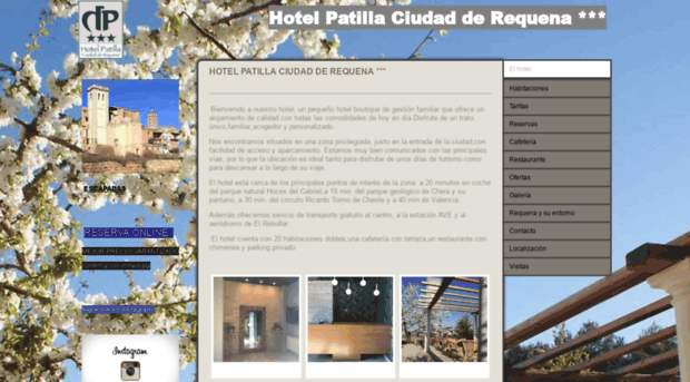 hotelpatillarequena.com