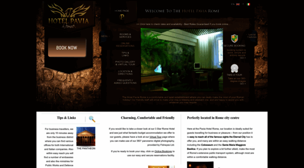 hotelpaviarome.com