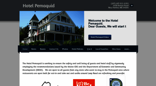 hotelpemaquid.com