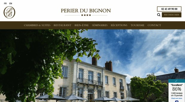 hotelperierdubignon.fr